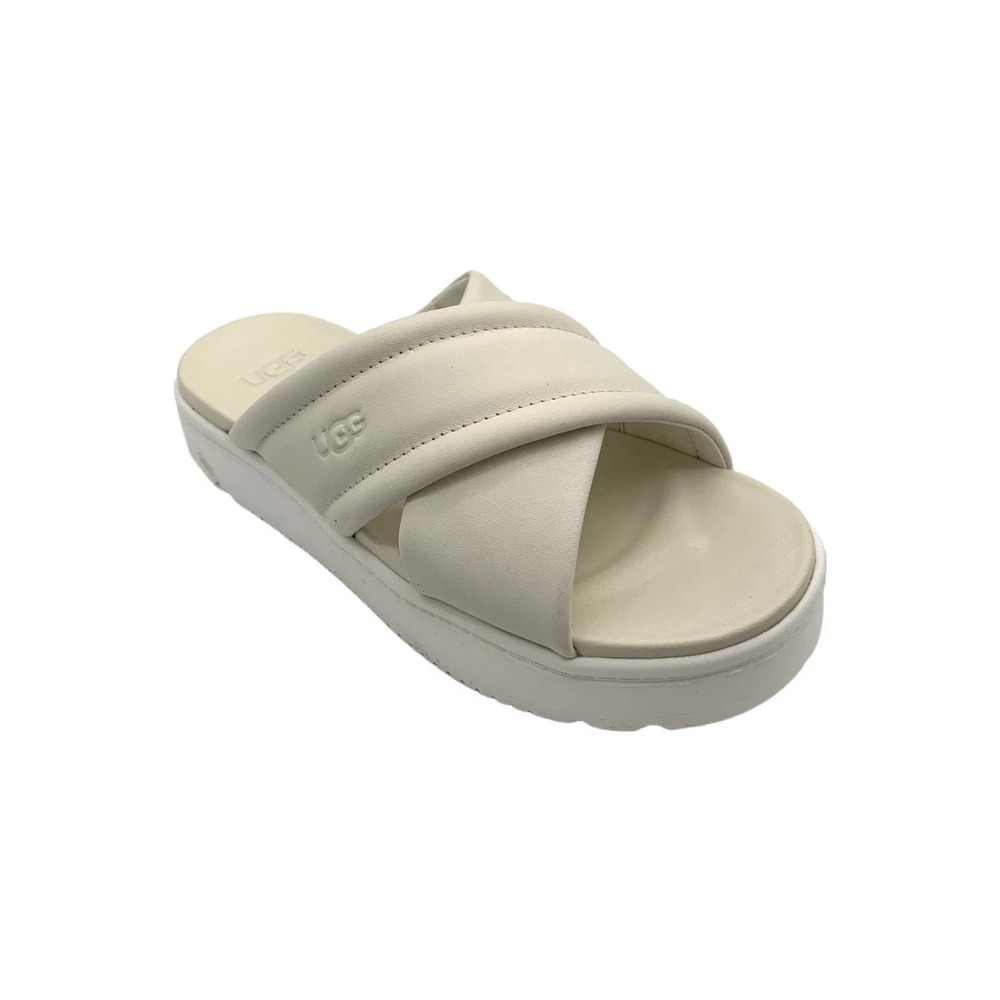 UGG Women's Zayne Crossband Sandal Cream - Medium